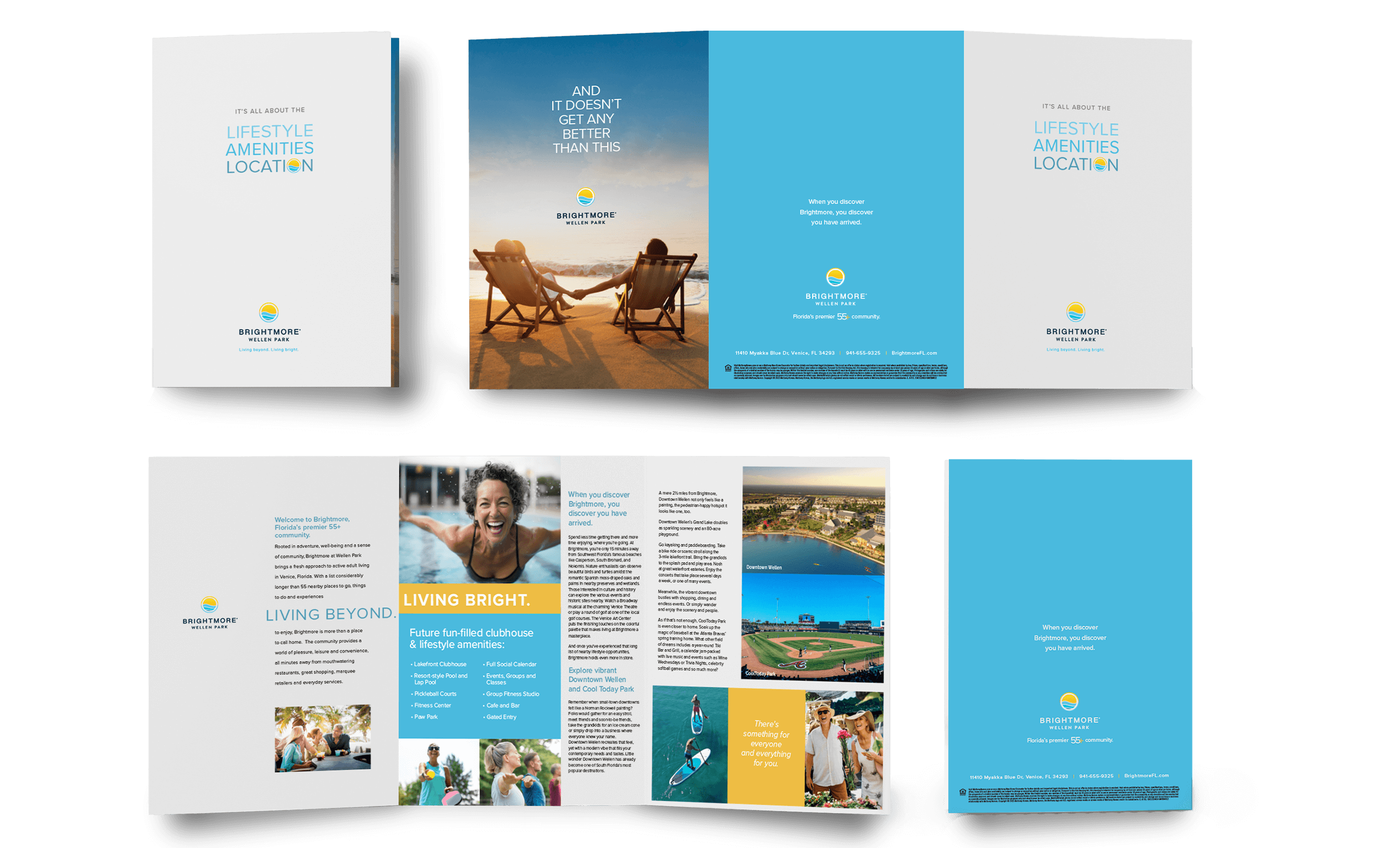 Brightmore at Wellen Park trifold brochure
