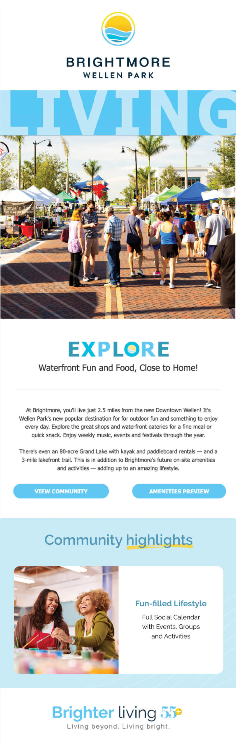 Brightmore Drip Campaign, Local Area