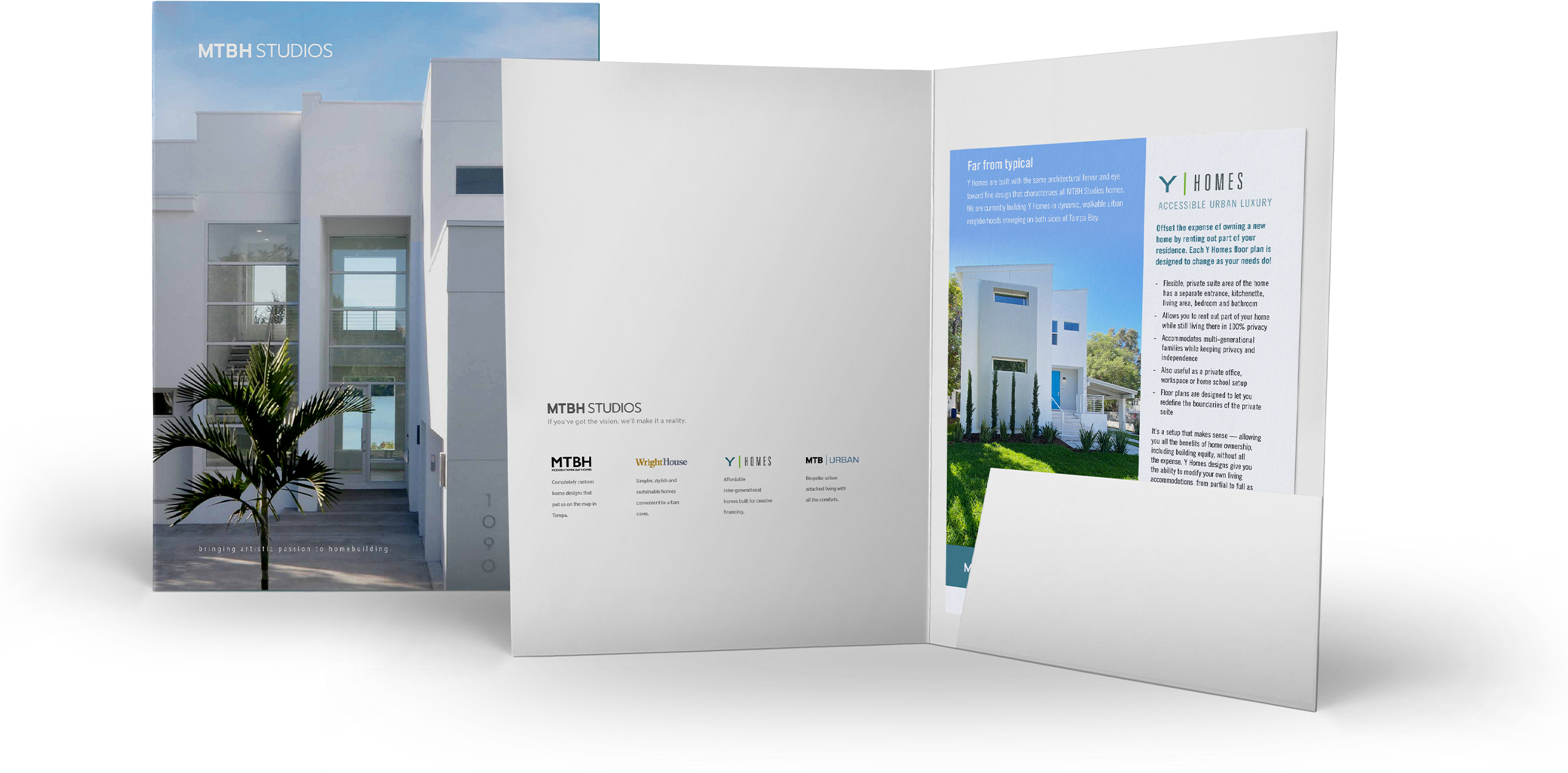 MTBH Studios pocket folder, Y Homes